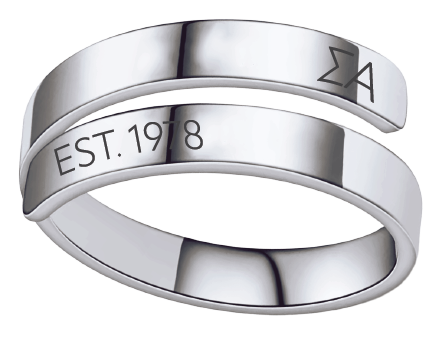 Sigma Alpha Year and Letters Rings