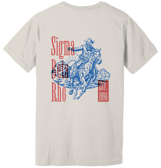 Sigma Beta Rho Cowboy Graphic T-Shirt