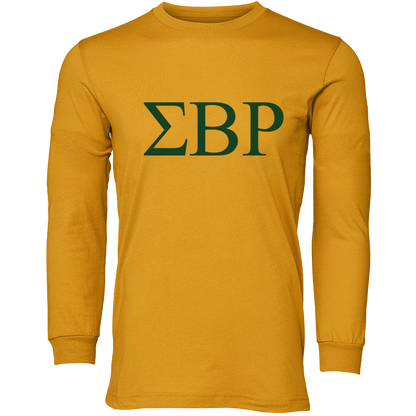 Sigma Beta Rho Lettered Long Sleeve T-Shirts