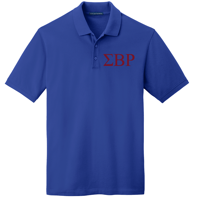 Sigma Beta Rho Men's Embroidered Polo Shirt