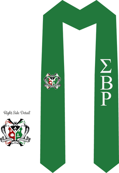 Sigma Beta Rho Graduation Stoles