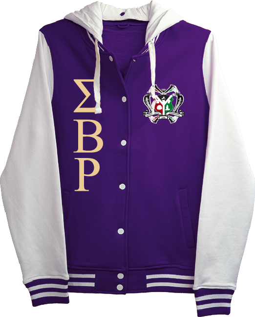 Sigma Beta Rho Varsity Hooded Sweatshirt