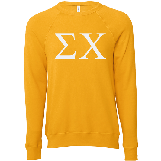 Sigma Chi Embroidered Lettered Crewneck Sweatshirts