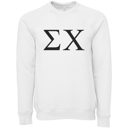 Sigma Chi Lettered Crewneck Sweatshirts