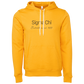 Sigma Chi Embroidered Printed Name Hooded Sweatshirts