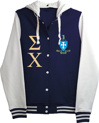 Sigma Chi Varsity Hooded Sweatshirt