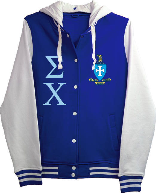 Sigma Chi Varsity Hooded Sweatshirt
