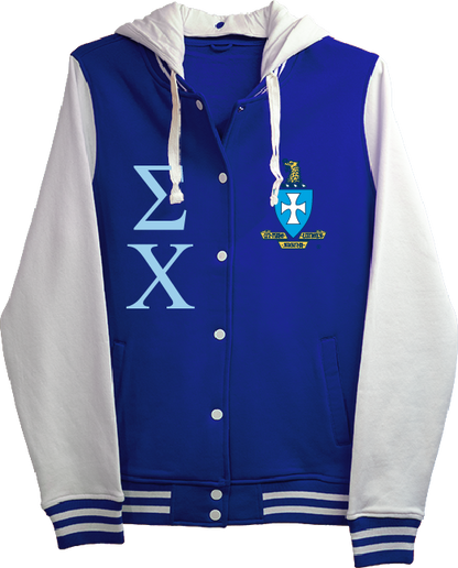 Sigma Chi Varsity Hooded Sweatshirt