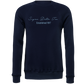 Sigma Delta Tau Embroidered Scripted Name Crewneck Sweatshirts