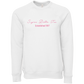 Sigma Delta Tau Embroidered Scripted Name Crewneck Sweatshirts
