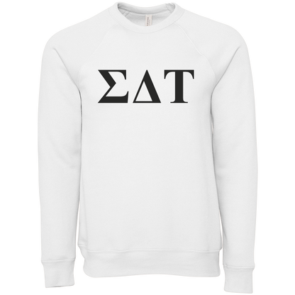 Sigma Delta Tau Lettered Crewneck Sweatshirts