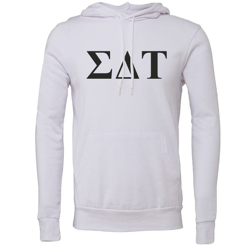 Sigma Delta Tau Lettered Hooded Sweatshirts