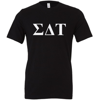 Sigma Delta Tau Lettered Short Sleeve T-Shirts
