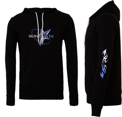 Sigma Delta Tau Pink Chrome Graphic Hoodie