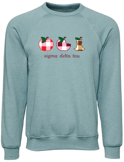 Sigma Delta Tau Apple Evolution Crewneck