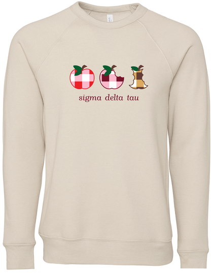Sigma Delta Tau Apple Evolution Crewneck