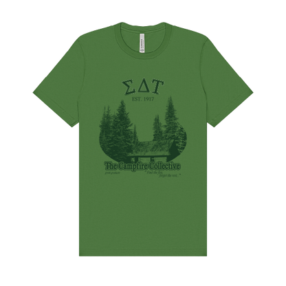 Sigma Delta Tau Forest Graphic T-Shirt