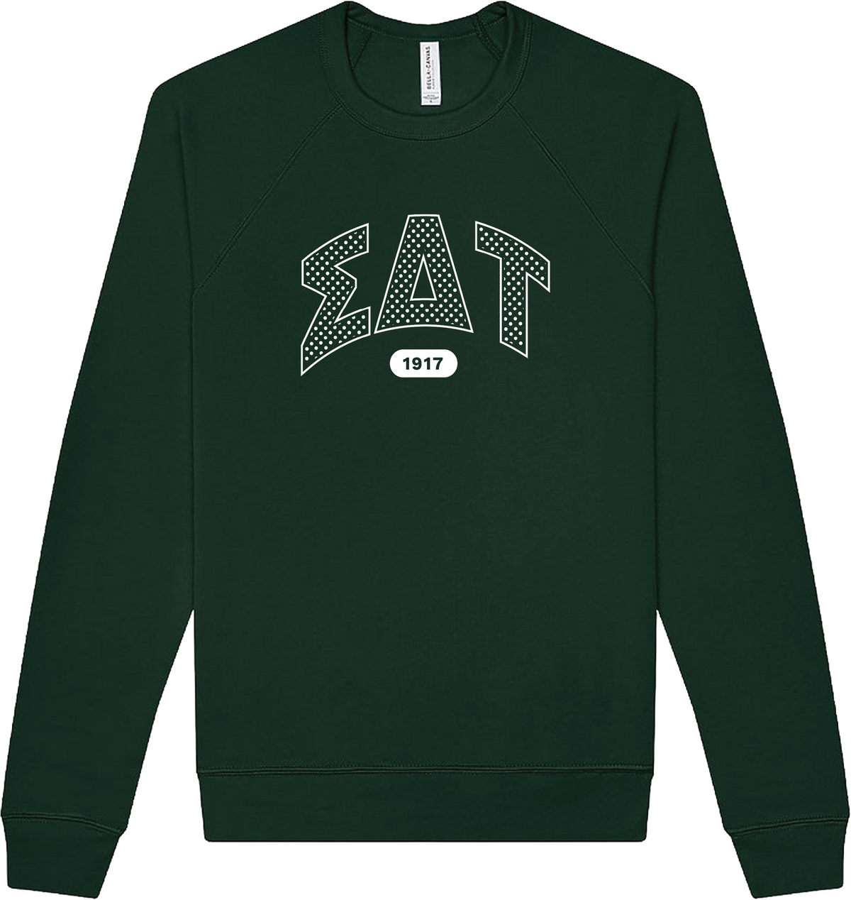 Sigma Delta Tau Varsity Polka Dot Crewneck