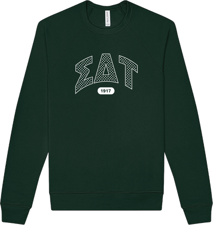 Sigma Delta Tau Varsity Polka Dot Crewneck