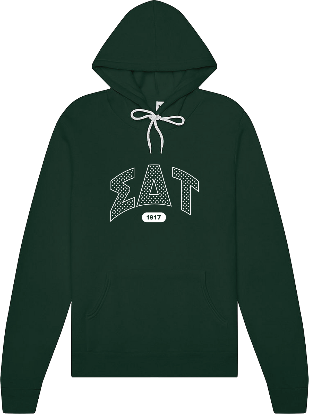 Sigma Delta Tau Varsity Polka Dot Hoodie