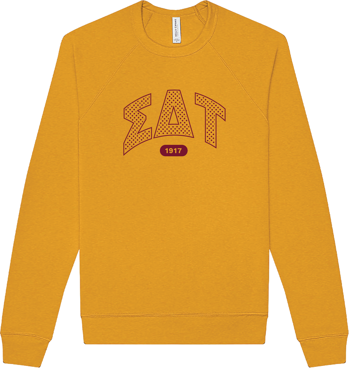 Sigma Delta Tau Varsity Polka Dot Crewneck