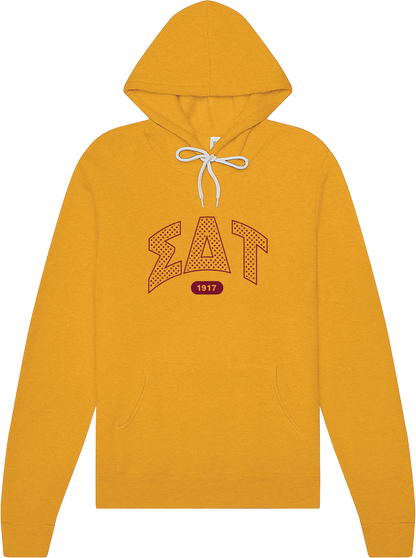 Sigma Delta Tau Varsity Polka Dot Hoodie