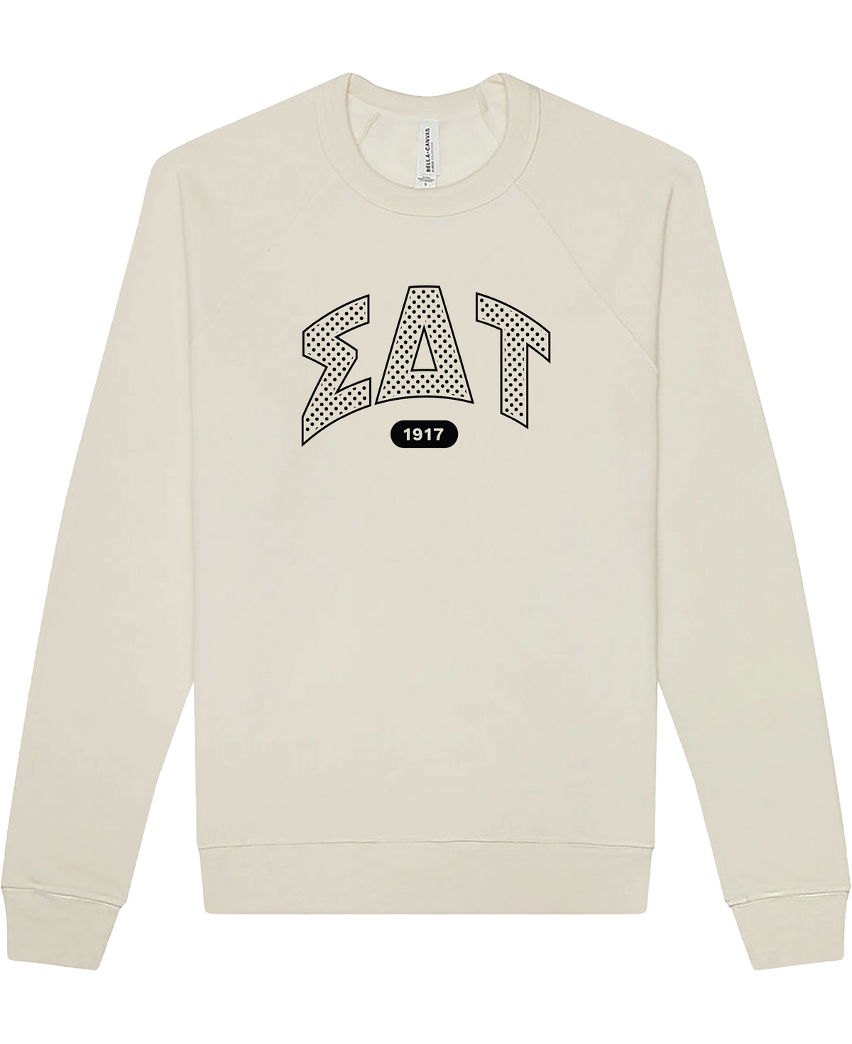 Sigma Delta Tau Varsity Polka Dot Crewneck