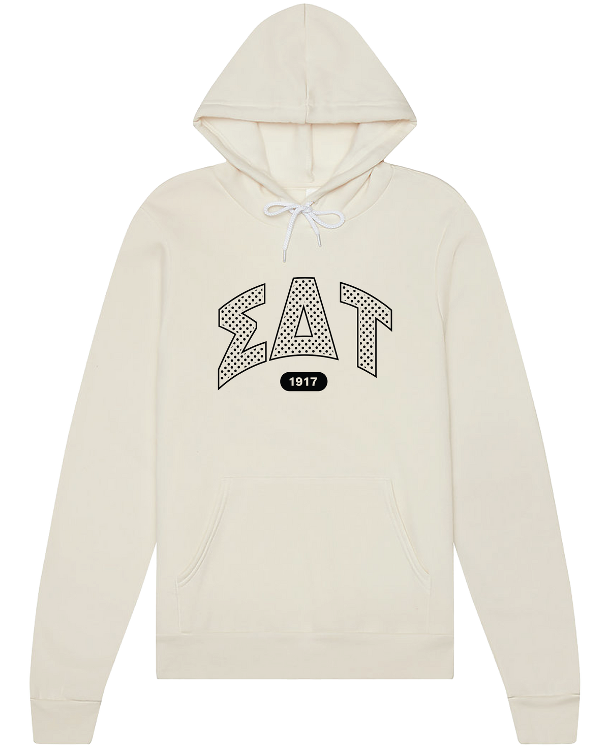 Sigma Delta Tau Varsity Polka Dot Hoodie