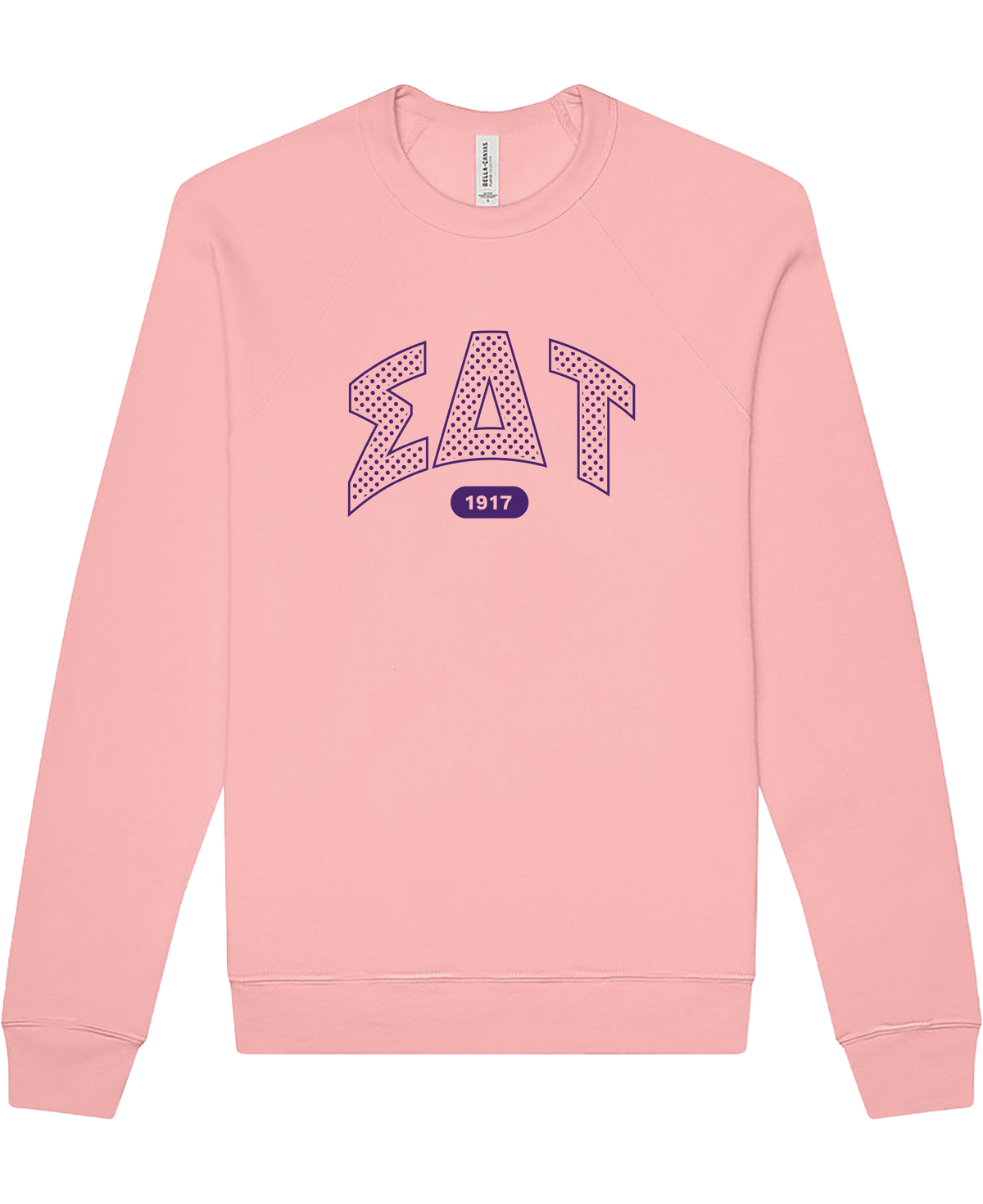 Sigma Delta Tau Varsity Polka Dot Crewneck