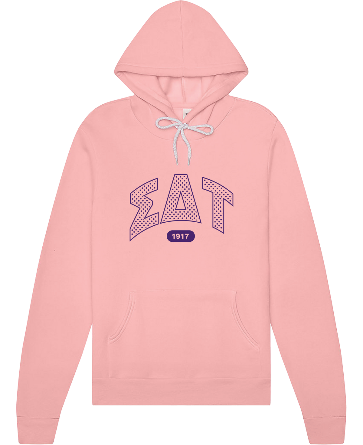 Sigma Delta Tau Varsity Polka Dot Hoodie