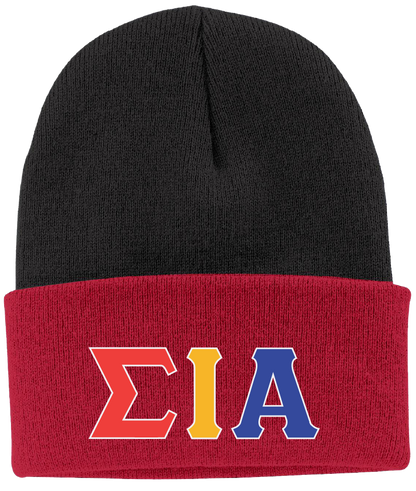 Sigma Iota Alpha Lettered Beanies