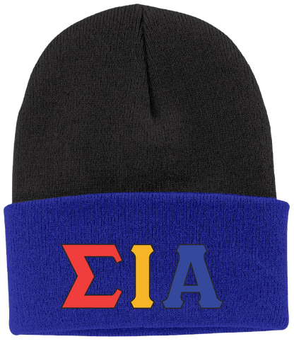 Sigma Iota Alpha Lettered Beanies