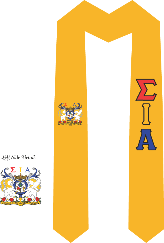 Sigma Iota Alpha Graduation Stoles