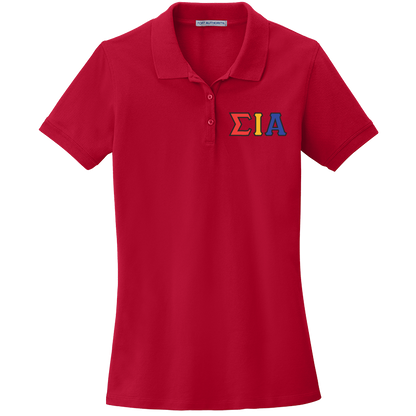 Sigma Alpha Iota Ladies' Embroidered Polo Shirt