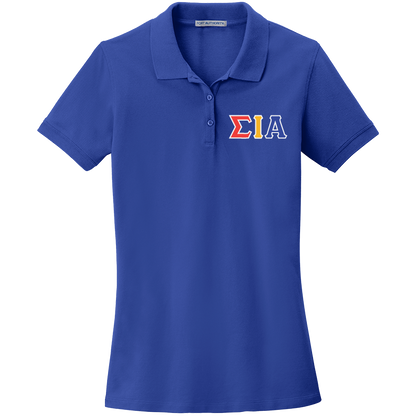 Sigma Alpha Iota Ladies' Embroidered Polo Shirt