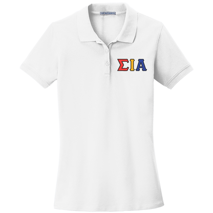 Sigma Alpha Iota Ladies' Embroidered Polo Shirt