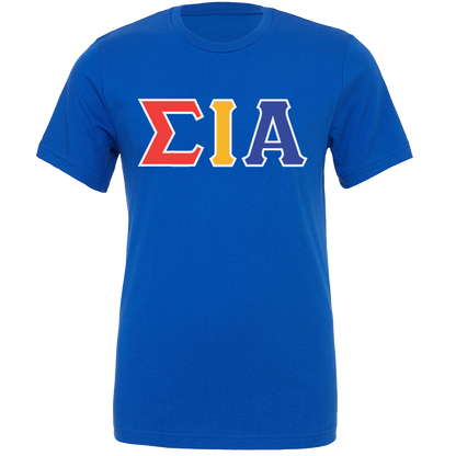 Sigma Iota Alpha Lettered Short Sleeve T-Shirts