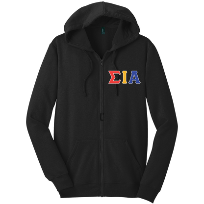 Sigma Iota Alpha Zip-Up Hooded Sweatshirts