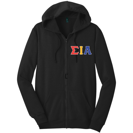 Sigma Iota Alpha Zip-Up Hooded Sweatshirts