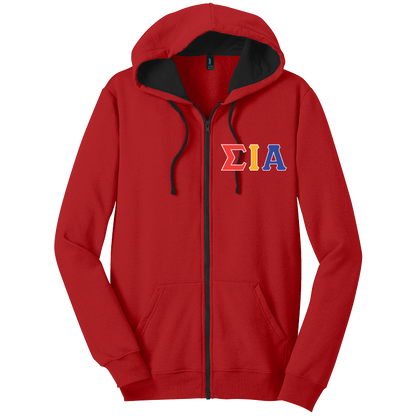 Sigma Iota Alpha Zip-Up Hooded Sweatshirts