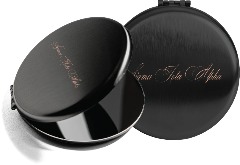 Sigma Iota Alpha Script Pocket Mirrors