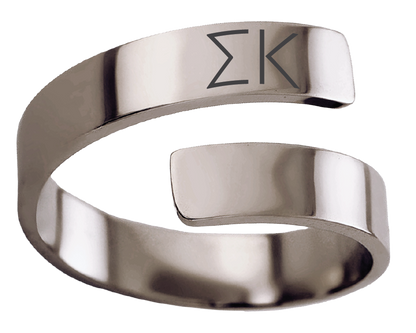 Sigma Kappa Lettered Rings