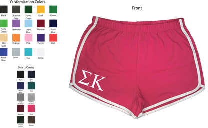 Sigma Kappa Lettered Women's Shorts