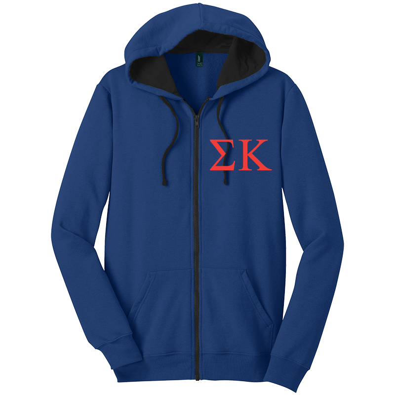 Sigma Kappa Zip-Up Hooded Sweatshirts