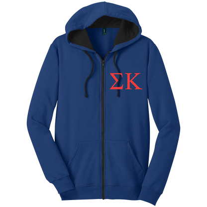 Sigma Kappa Zip-Up Hooded Sweatshirts