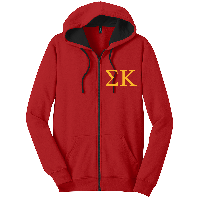 Sigma Kappa Zip-Up Hooded Sweatshirts
