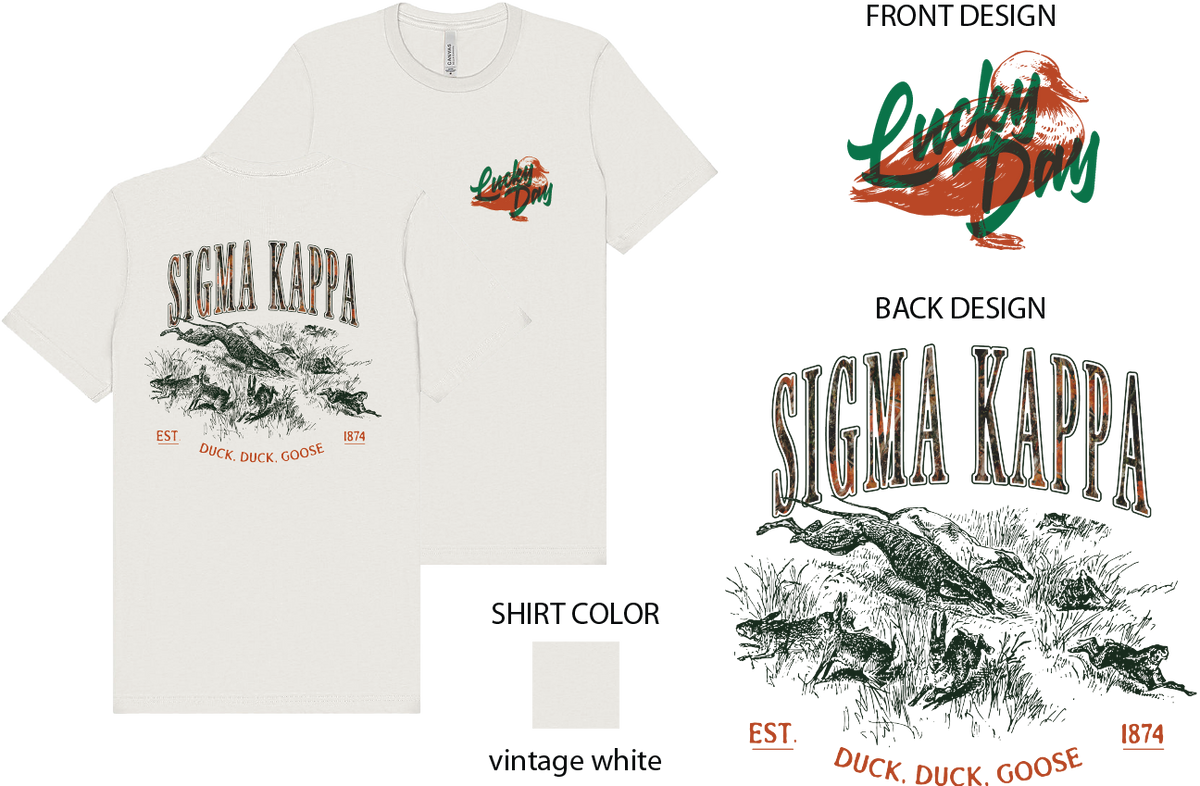 Sigma Kappa Open Season Graphic Tee