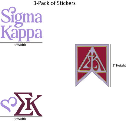 Sigma Kappa Stickers