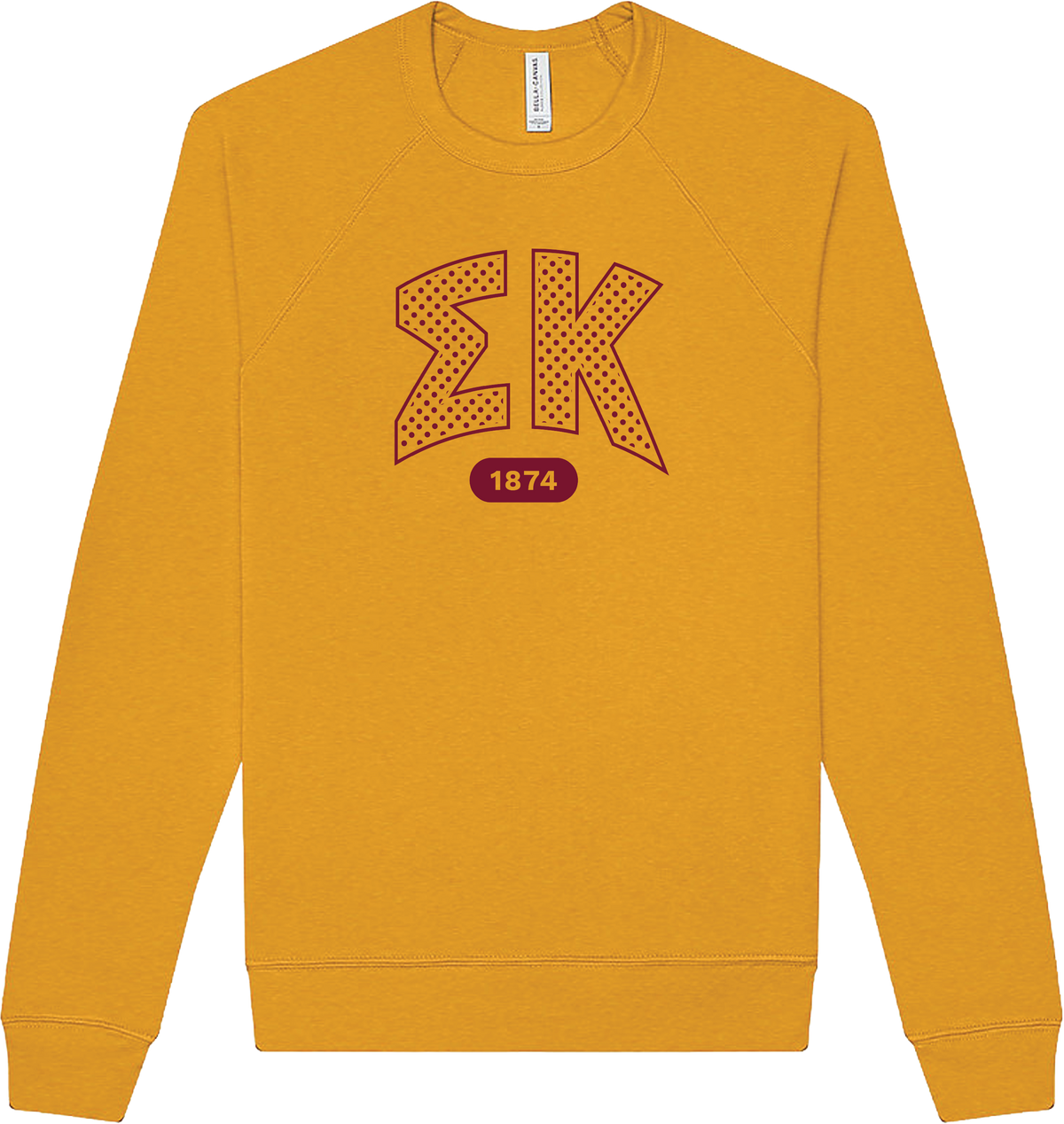Sigma Kappa Varsity Polka Dot Crewneck