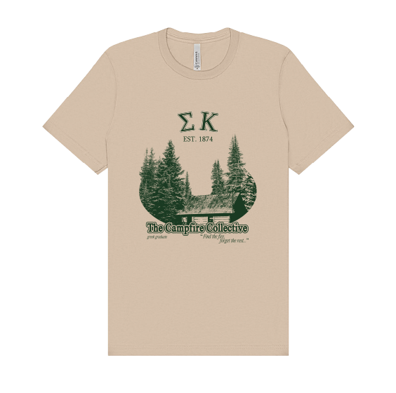 Sigma Kappa Forest Graphic T-Shirt